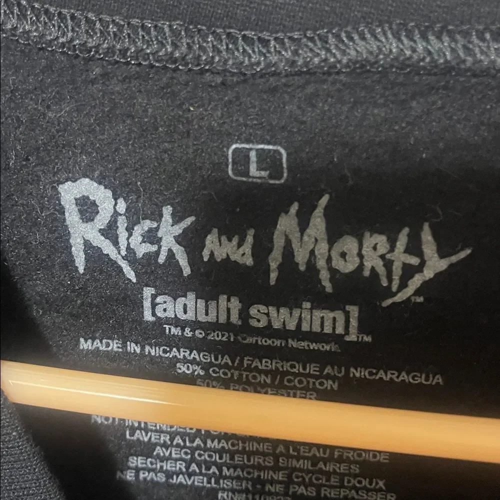 Rick and Morty Christmas sweatshirt  size large